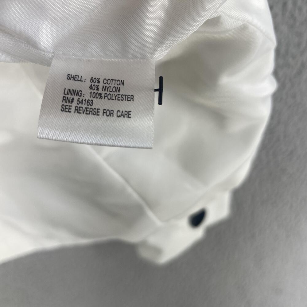 Calvin Klein Jacket Dress Set Womens 2 White Black Belted Sheath Blazer CS84016A - Picture 15 of 16